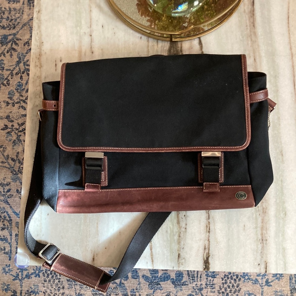 Coach Messenger Bag- fits standard laptop